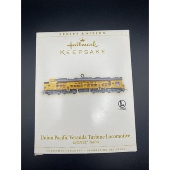 Hallmark Other - NIB Hallmark Lionel Union Pacific Veranda Turbine Locomotive  2006  Ornament